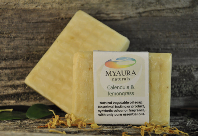 Calendula & Lemongrass Soap 